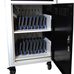 Chariot multimédia pour stocker et charger 16 tablettes