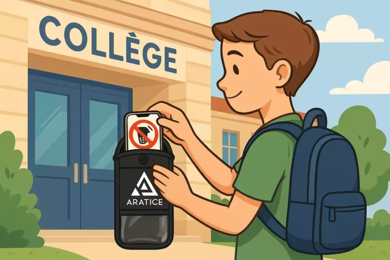 La pochette anti-smartphone testée dans plusieurs collèges