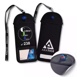 Araphone Blocker 3 - Pochette anti-ondes verrouillable pour Portable en pause