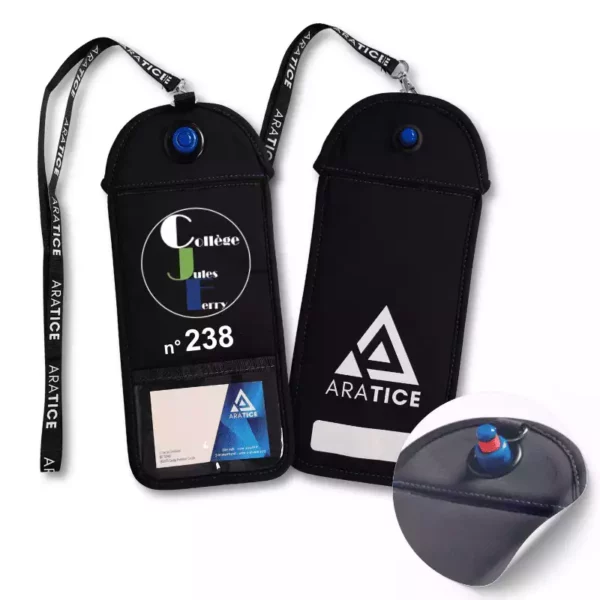 Araphone Blocker 3 - Pochette anti-ondes verrouillable pour Portable en pause
