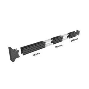 Support TV pour affichage dynamique pour 2 écrans back to back 32-65"