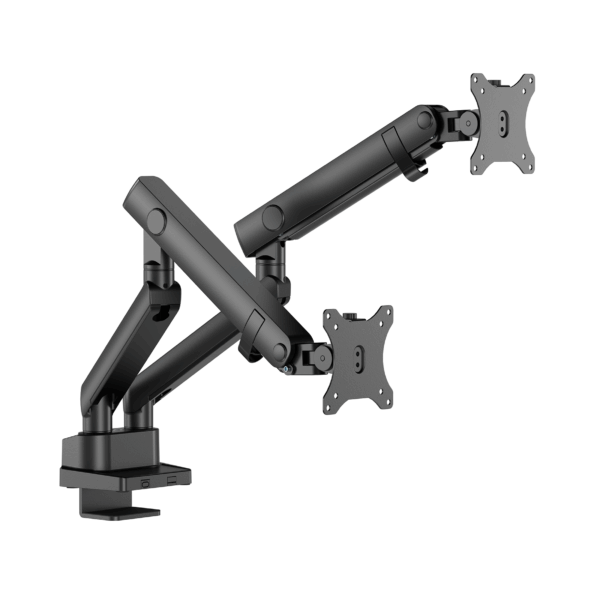 Support écran PC à ressort mécanique 2 écrans PC 17"-35"