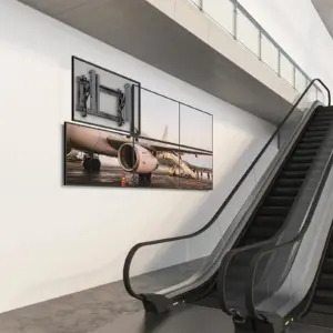Support mur d'images pour écran TV 45''-70'' Push Pull