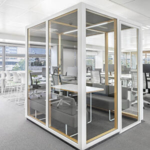 Cabine acoustique 4/6 personnes EVA