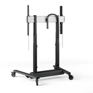 Support mobile motorisé avec télécommande pour écran interactif 86", réglable en hauteur automatique (jusqu'à 700mm)
