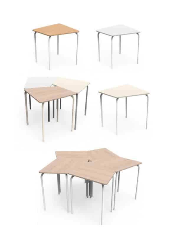 Table flexible 345 Plateau M