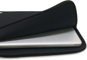 Housse Waytex 71003 néoprène souple 15,6 pouces noire