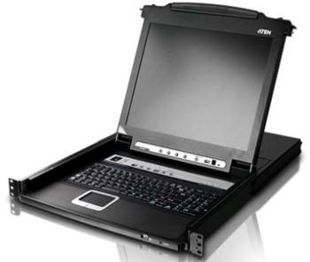 Aten CL5708 Console KVM 8 ports Rackable LCD 17"