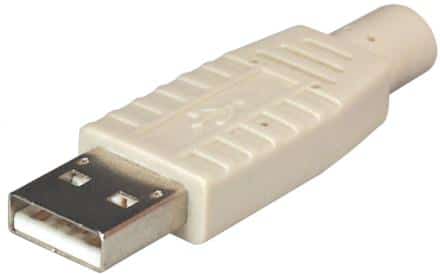 Connecteur USB type A à souder