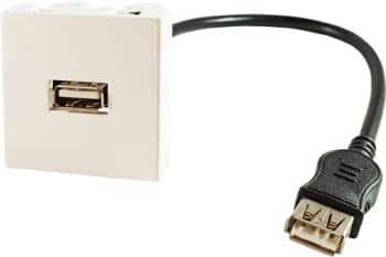 Plastron 45x45 USB2.0 AF / AF 0.20m