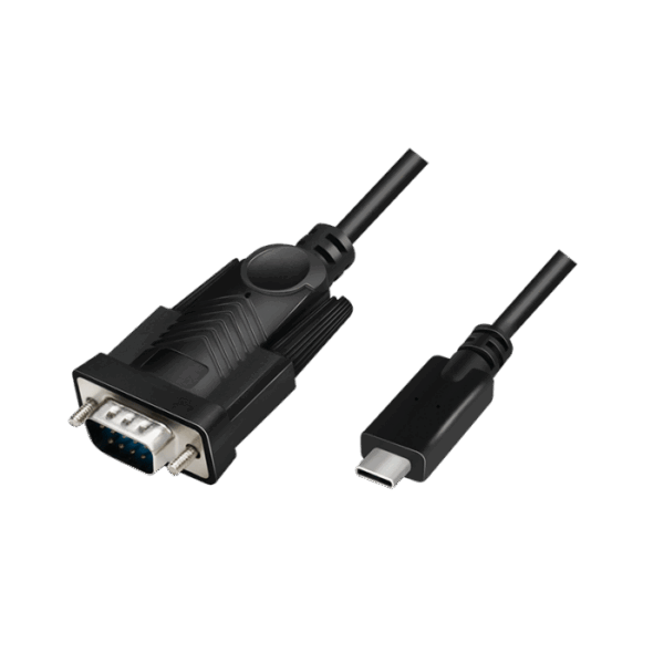 Convertisseur USB-C à Série RS232 DB9M 1.20m