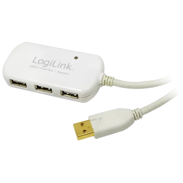 Câble répéteur 12.00m + HUB 4 ports USB 2.0 - UA0108