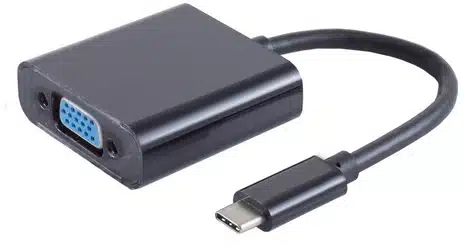 Convertisseur USB-C 3.1 / VGA - Noir