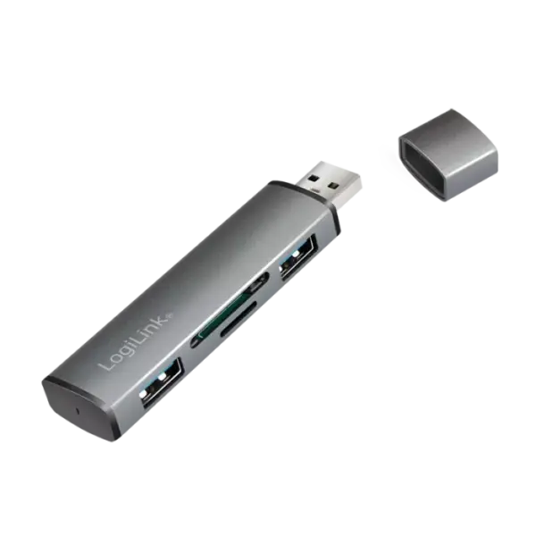 Hub USB3.2 + Lecteur de cartes SD / micro SD