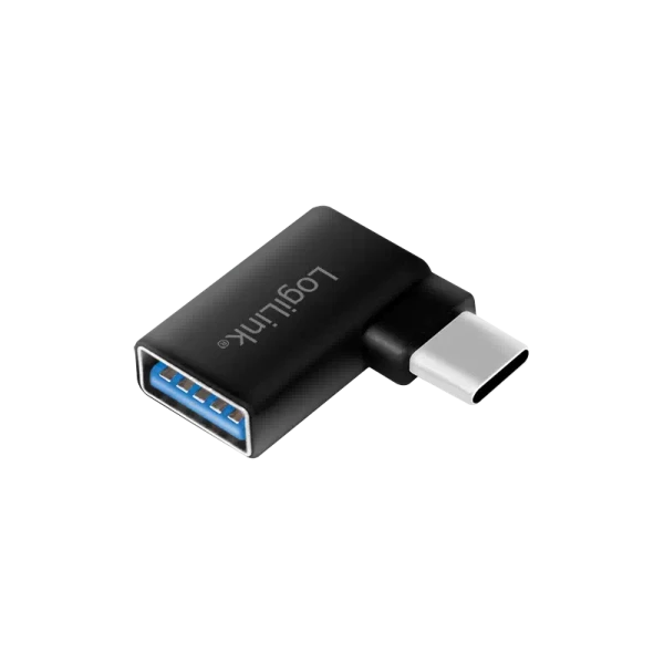 Adaptateur USB3.2 Type-C M coudé vers USB3.0 Type A F monobloc