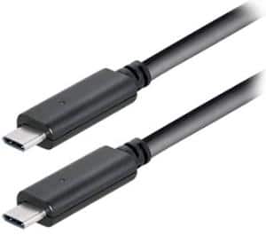 Cordon USB3.2 Type-C M/M 0.50m noir