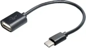 Adaptateur USB-C mâle vers USB 2.0 type A femelle 20 cm OTG