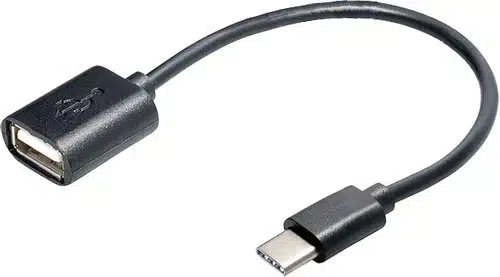 Adaptateur USB-C mâle vers USB 2.0 type A femelle 20 cm OTG