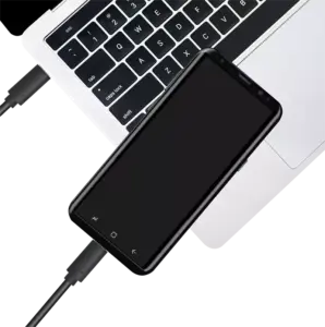 Cordon USB3.2 Type-C M/M, 4K/100W, Noir