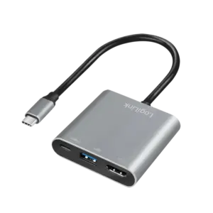 Convertisseur USB-C 3.2 / HDMI + USB3.0 + USB-C