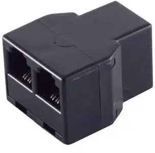 Adaptateur en T FFF RJ12 - Noir