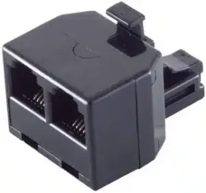 Adaptateur en T FMF RJ12 - Noir
