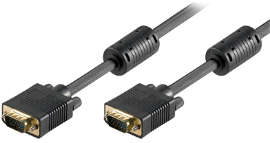 Cordon SVGA OR HD15M/HD15M avec ferrites