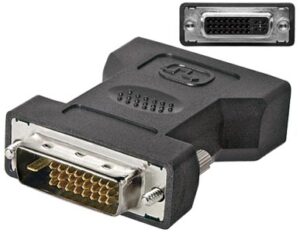 Adaptateur DVI-I F / DVI-D M