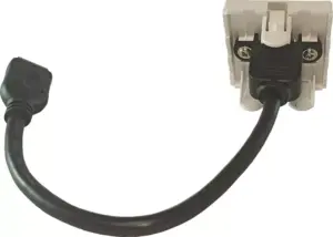 Plastron 45x45 HDMI 1.4 F/F 0.20m