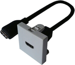 Plastron HDMI 2.0 F/F 0.20m