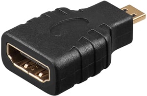Adaptateur Micro HDMI M / HDMI F - Monobloc