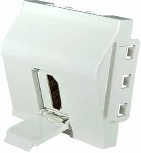 Plastron 45x45 équipé HDMI F/F