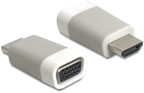 Adaptateur HDMI M/ VGA F monobloc - 65472