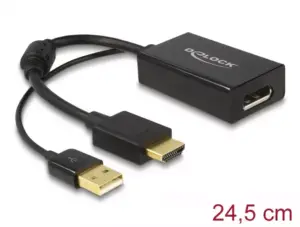 Convertisseur HDMI M > DisplayPort 1.2 F