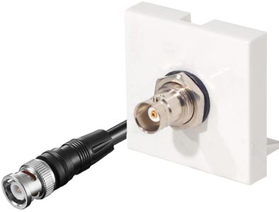 Cordon BNC F/plastron BNC M