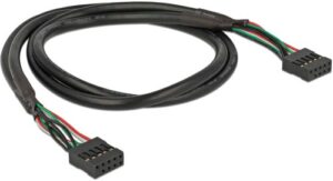 Cordon USB2.0 F/F 10 broches 0.50m - DELOCK 82437