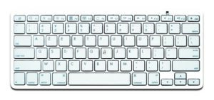 Mini Clavier Bluetooth Blanc