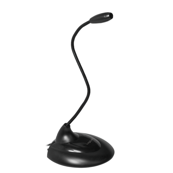 Microphone fléxible noir