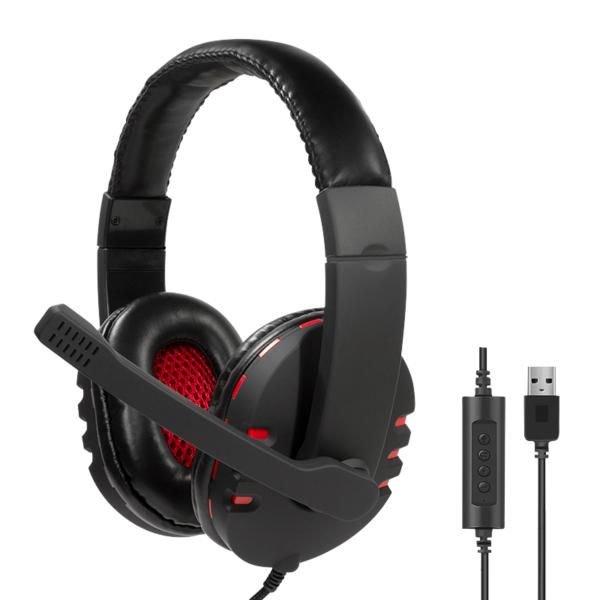 Casque stéréo Multimédia USB - HS0033
