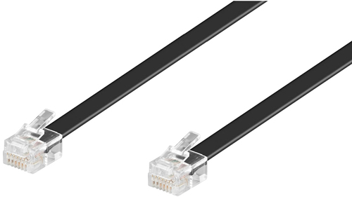 Cordon noir RJ12/RJ12