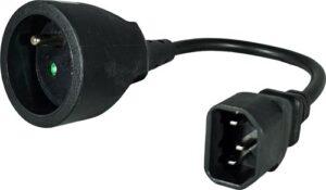 Adaptateur d'alimentation C14 / CEE7/5