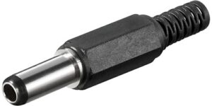 Fiche d'alimentation Jack mâle 2,1 x 5,5mm