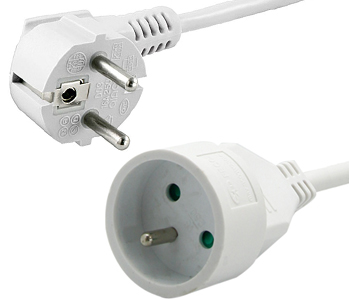 Rallonge électrique Blanc