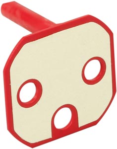 Détrompeur 2P+T rouge