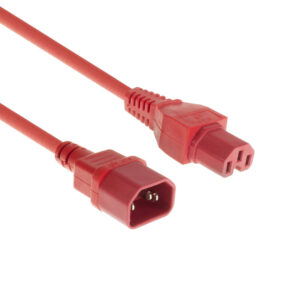 Rallonge C14/C15 Rouge