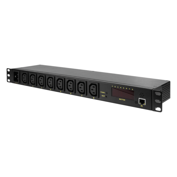 Bandeau d'alimentation 19" 8 prises C13, connecteur C20 sur IP