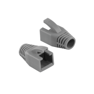 Manchons Snagless RJ45 diamètre 8mm Gris par 10
