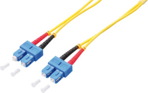 SC - SC Duplex Monomode 9/125µ - Jaune