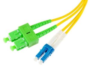 SC/APC - LC/UPC Duplex Monomode 9/125µ - Jaune
