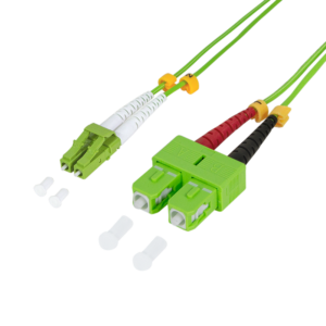 LC - SC Om5 Duplex 50/125µ - Vert
